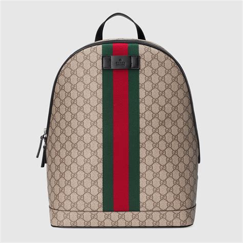 zaino gucci gg supreme|zaini gucci uomo.